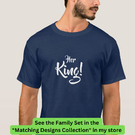 Camiseta Rey Reina Príncipe Princesa Familia Matanza