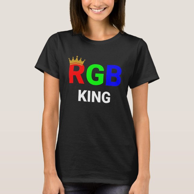 Camiseta Rey RGB (Anverso)