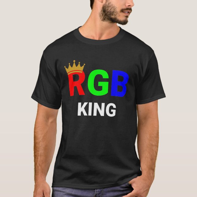 Camiseta Rey RGB (Anverso)