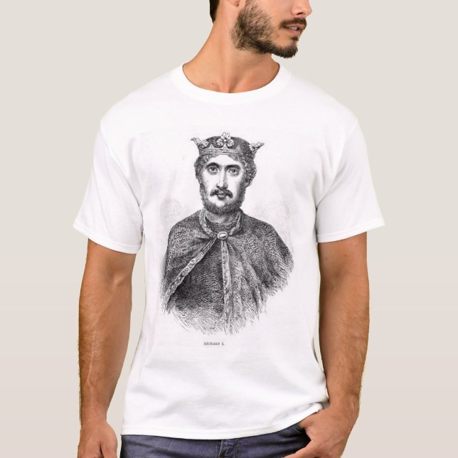 Camiseta Rey Richard el Lionheart (Anverso)