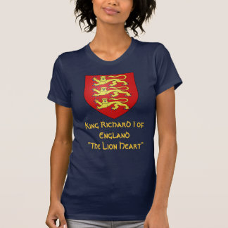 Camiseta Rey Richard I de Inglaterra "el Lionheart "