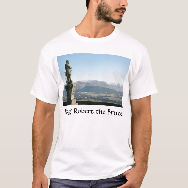 Camiseta Rey Roberto de Escocia Stirling el Bruce (Anverso)