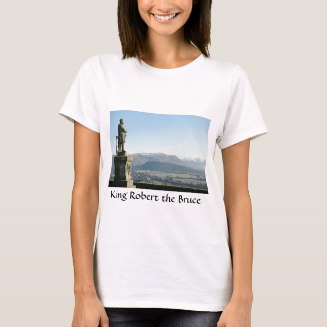 Camiseta Rey Roberto de Escocia Stirling el Bruce (Anverso)