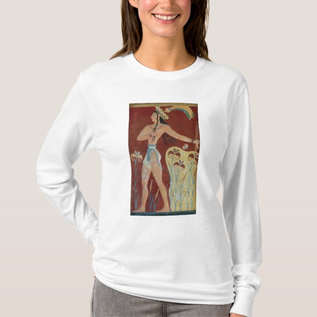 Camiseta Rey-Sacerdote o príncipe con los lirios (Anverso)