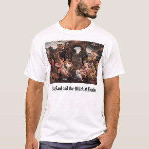 Camiseta Rey Saul y la bruja de Endor