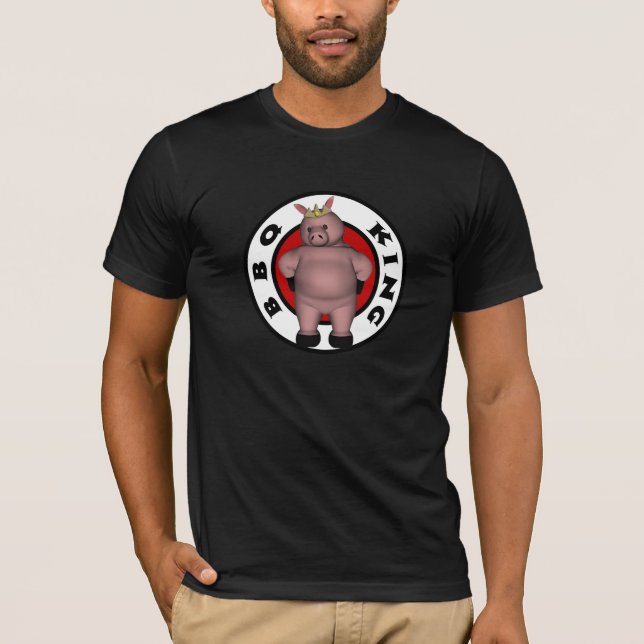Camiseta Rey T-shirt del Bbq (Anverso)