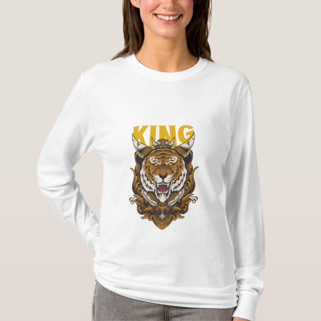 Camiseta rey tigre (Anverso)