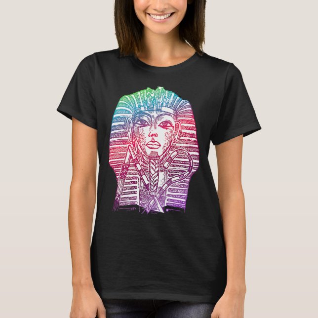 Camiseta Rey Tut Tutankhamun Rey de Egipto (Anverso)