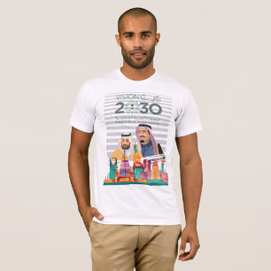 Camiseta Rey y príncipe de la Arabia Saudita