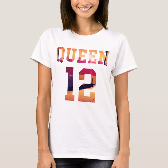 Camiseta Rey y Reina juntos desde 2012 (Anverso)