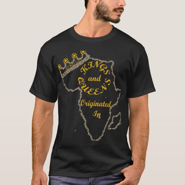 Camiseta Reyes africanos y Queens (Anverso)