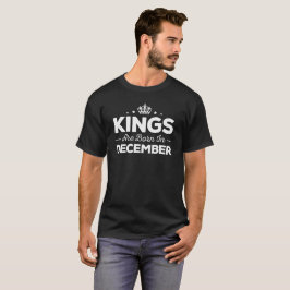 Camiseta Reyes Are Born en diciembre