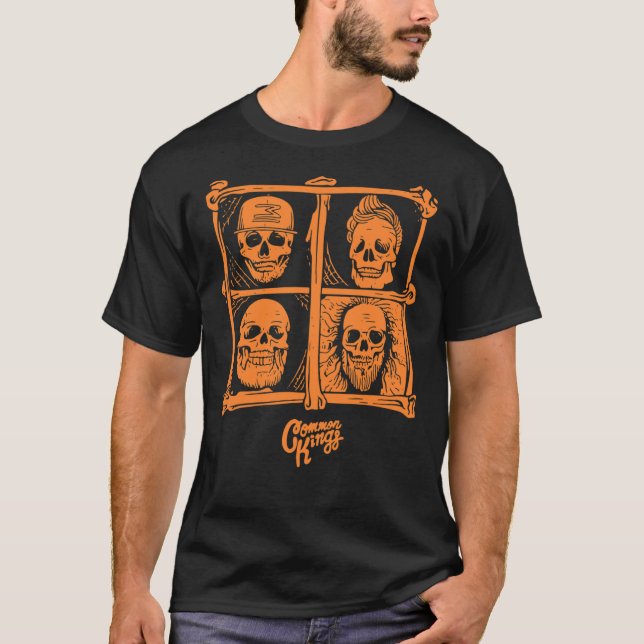 Camiseta Reyes comunes Merch Kings Skull Shirt Classic T-Sh (Anverso)