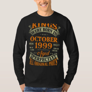 Camiseta Reyes De Cumpleaños De Hombres 23 Nacidos En Octub