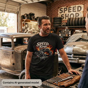 Camiseta Reyes de la Velocidad Hot Rod