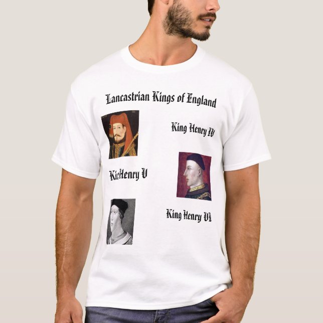 Camiseta Reyes de Lancastrian de Inglaterra (Anverso)