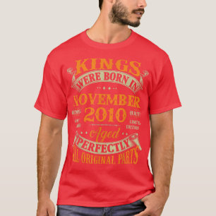 Camiseta Reyes De Regalos De Cumpleaños De Hombres Nacidos 