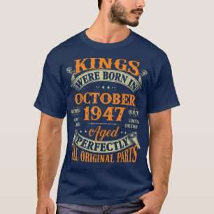 Camiseta Reyes De Regalos De Cumpleaños De Hombres Nacidos 
