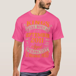 Camiseta Reyes de Regalos por 11 Años Nacidos Por Hombres N