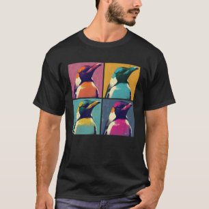 Camiseta Reyes del Pingüino del Ilustracion Pop Hombres de