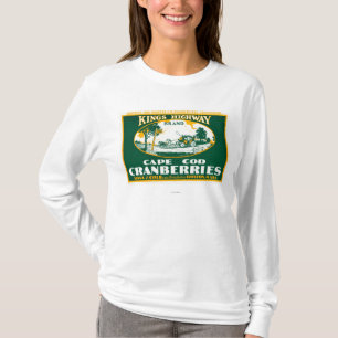 Camiseta Reyes Highway Brand Cranberry Label de Boston