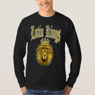 Camiseta Reyes latinos Alkqn latino hispano amor de Rey Pue