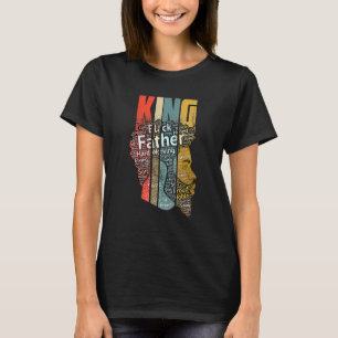 Camiseta Reyes negros fuertes: el rey africano a natural am