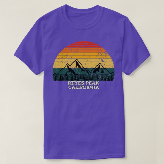 Camiseta Reyes Peak California (Diseño del anverso)