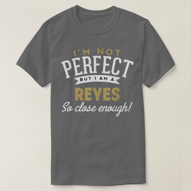 Camiseta Reyes Reyes Reyes Name (Diseño del anverso)