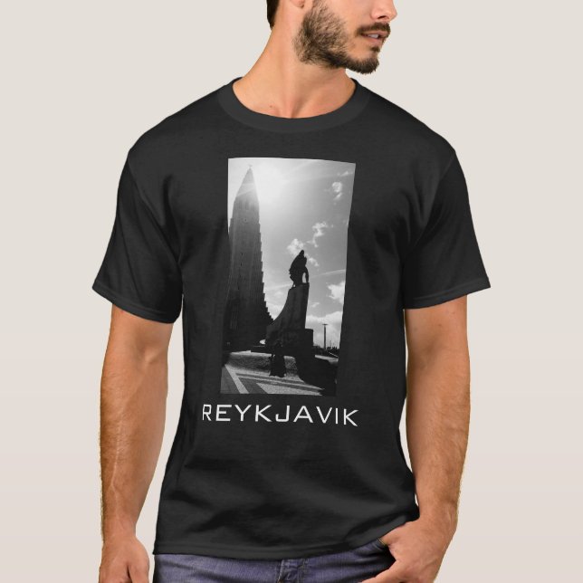 Camiseta Reykjavik, Islandia (Anverso)