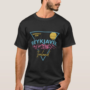 Camiseta Reykjavik, Islandia, Del Ochenta