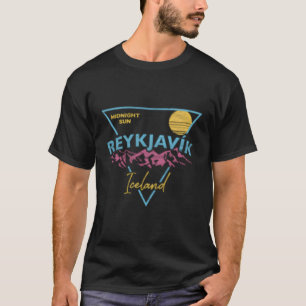 Camiseta Reykjavik, Islandia, Del Ochenta