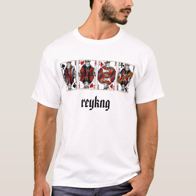 Camiseta reykng - tarjetas (Anverso)