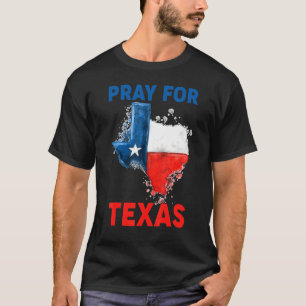 Camiseta Reza Para Que Las Bless De Texas Esten En Soporte