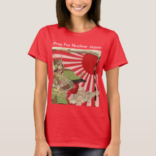 Camiseta reza por Japón nuclear