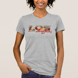 Camiseta Reza por Los Ángeles | Mujer ajuste delgado 