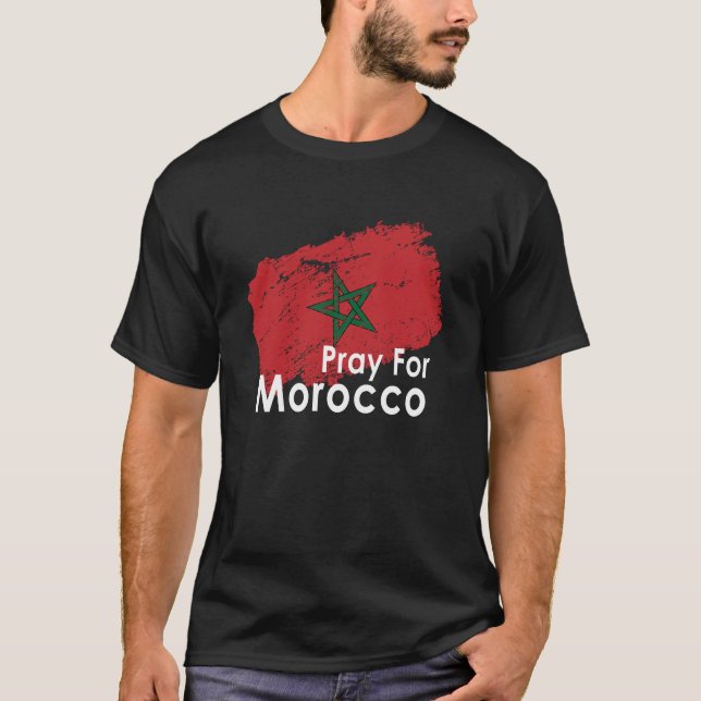 Camiseta Reza por Marruecos (Anverso)