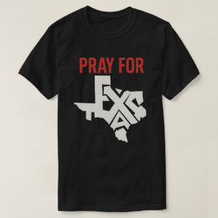 Camiseta Reza por Texas, Texas Fuerte, Ayuda por Inundacion