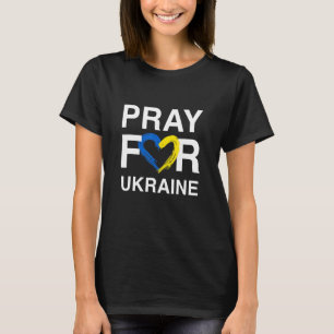 Camiseta Reza Por Ucrania Diseño De Paz Mundial