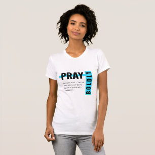 Camiseta Rezar con valentía