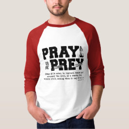 Camiseta Rezar o ser presa