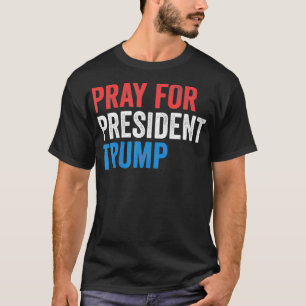 Camiseta Rezar para que el presidente Trump se recupere pro