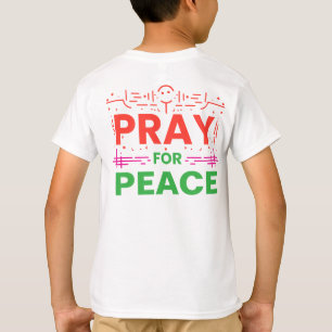 Camiseta Rezar por la paz
