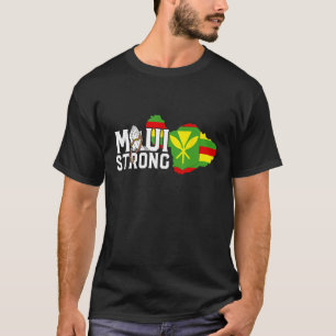 Camiseta Rezar por Maui Hawaii fuerte