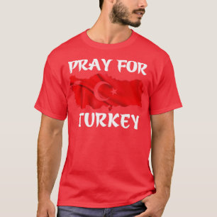 Camiseta rezar por turquía