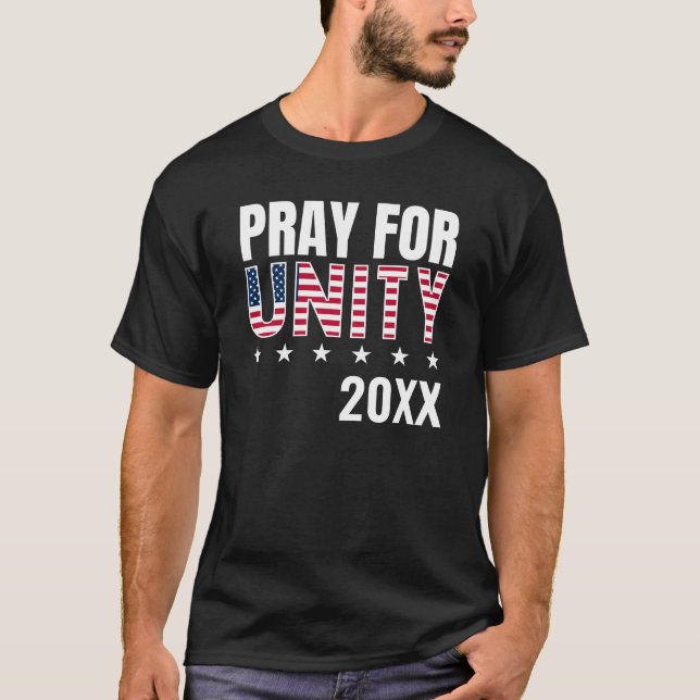 Camiseta REZAR POR UNITY National Day Prayer Christian (Anverso)
