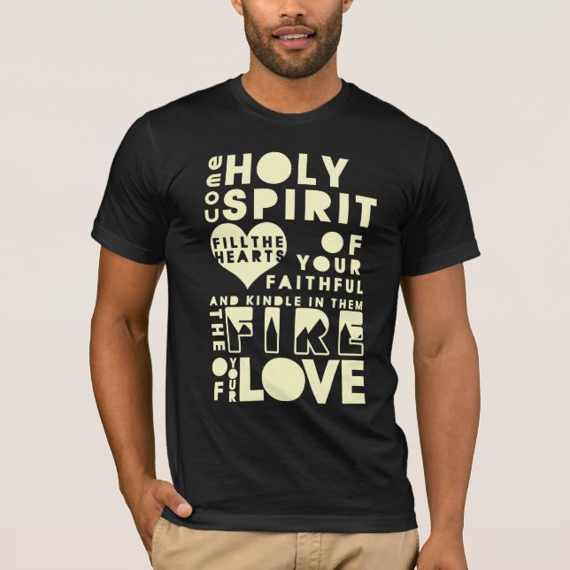 Camiseta Rezo del Espíritu Santo (Anverso)