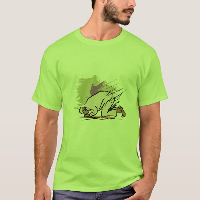 Camiseta Rezo islámico (Anverso)