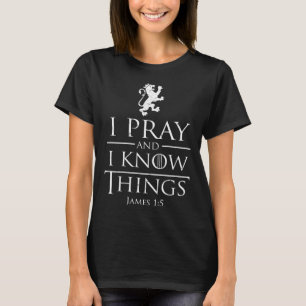 Camiseta Rezo y sé cosas
