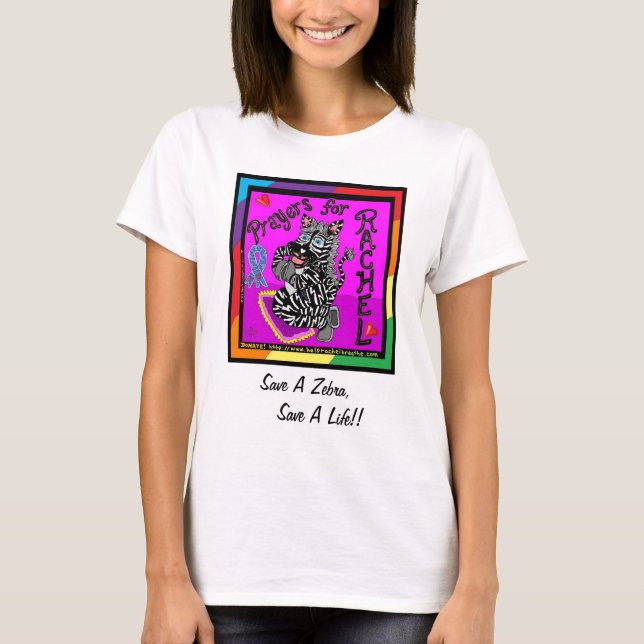 Camiseta Rezos para Raquel (Anverso)